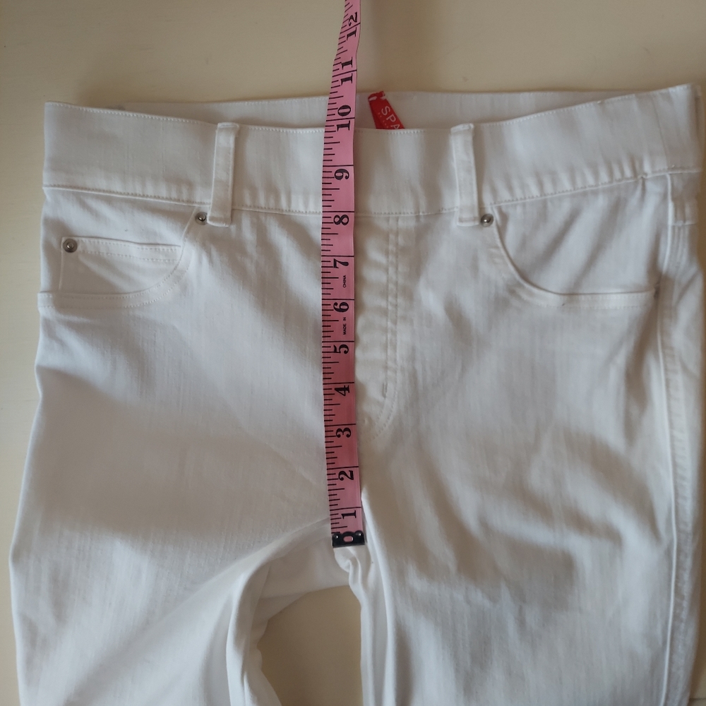 Spanx Jean-ish White Jeggings Medium Petite - Picture 8 of 10
